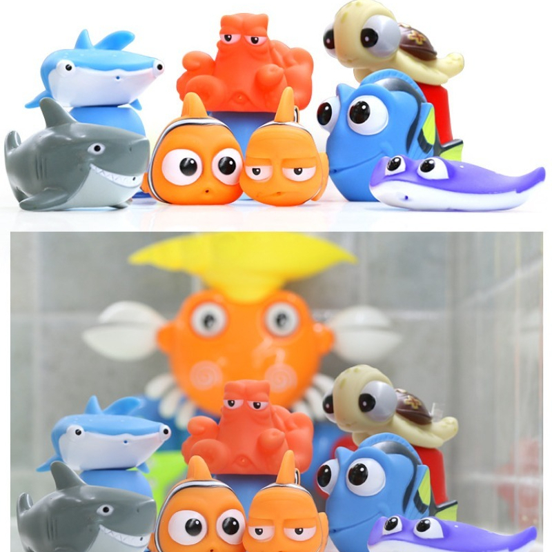 Cosplay Floating Prop - 8PCS/Set Bathroom-exclusive Underwater Shark Water Spray