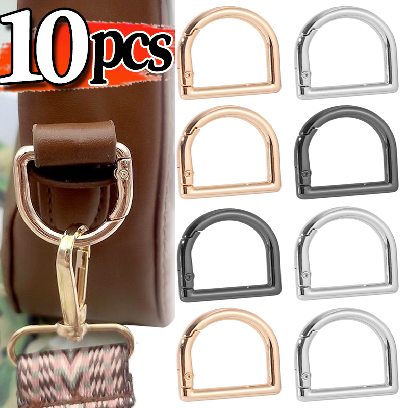 D Ring Strap - D Shape Type Spring Ring Openable