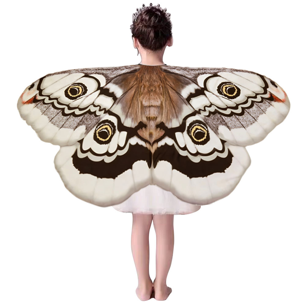 Cosplay Floating Prop - Kids Moth Wings Cape Butterfly Costume