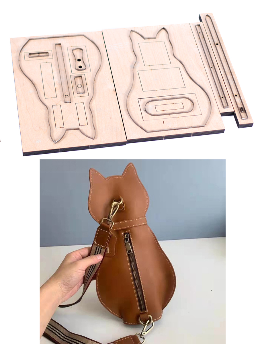 Craft Knife Set - DIY leather craft cute cat chest