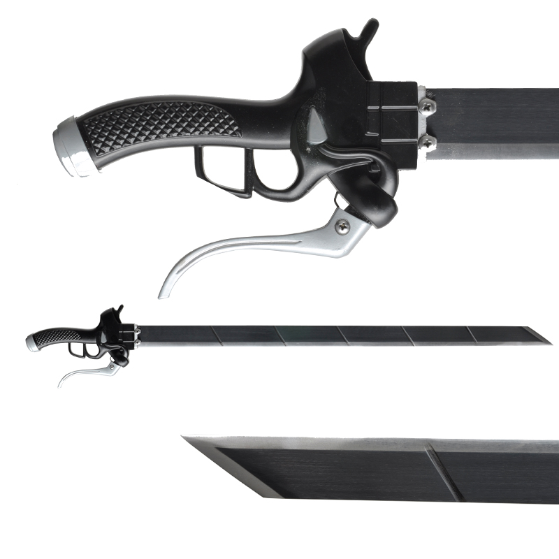 Prop For Cosplay - Cos Props,Replica Attack-On-Titan Sword Ultrahard Steel,