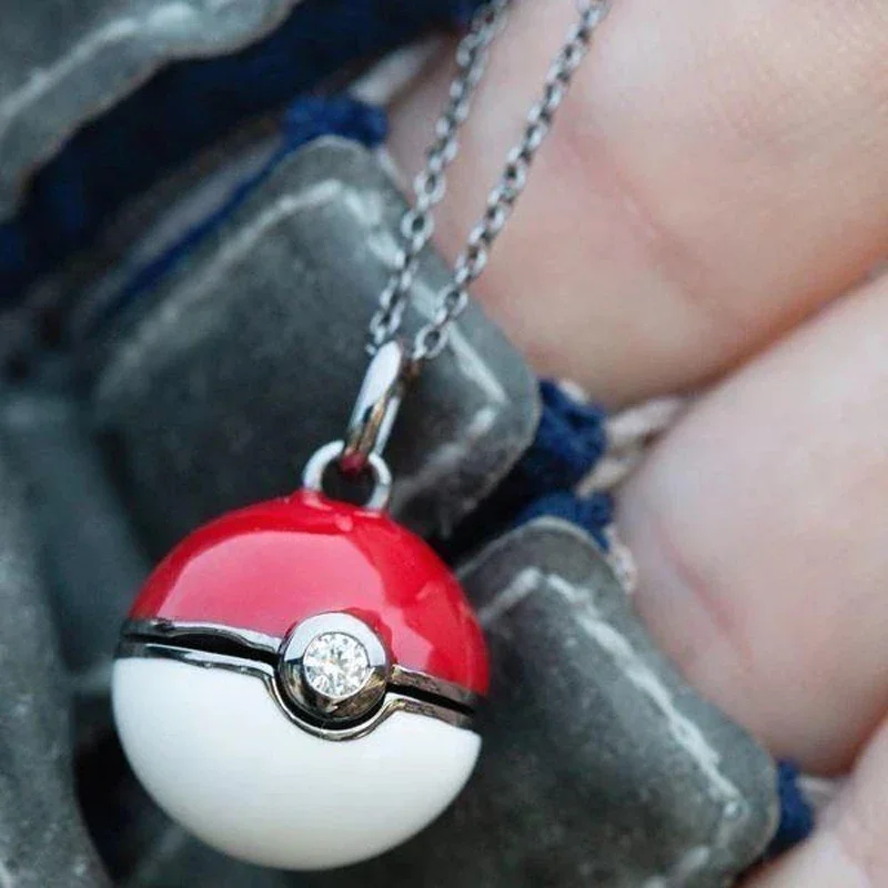 Poke Ball Necklace Pokemon Fig - огляд і ціна Pokeball Cosplay Prop
