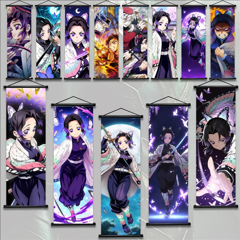 Shinobu Kocho Demon Slayer Art - огляд і ціна Anime Cosplay Prop