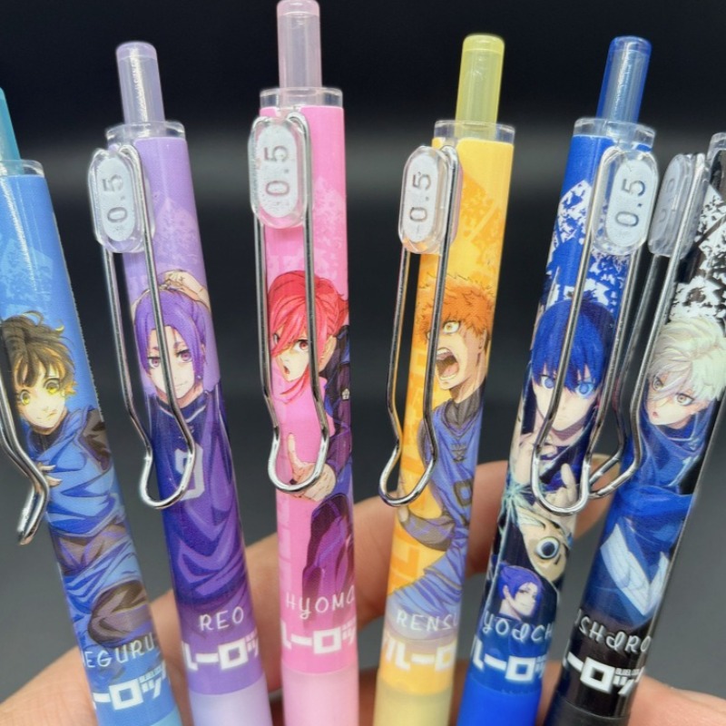 6pcs Hot Anime Blue Lock Serie - огляд і ціна Cosplay Prop Blueprints