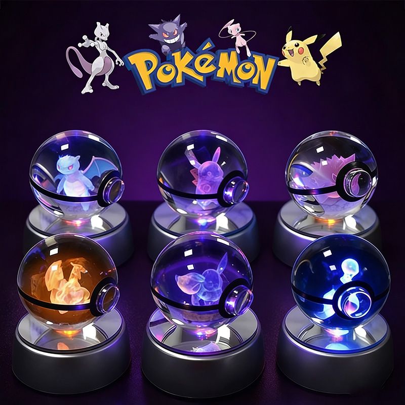 Pokemon Crystal Poké Ball 3D E - огляд і ціна Pokeball Cosplay Prop