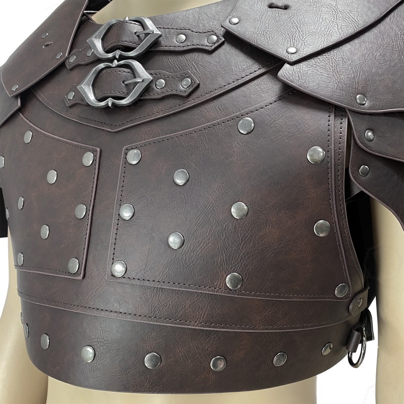 Medieval Studded Shoulder Ches - огляд і ціна Prop For Cosplay