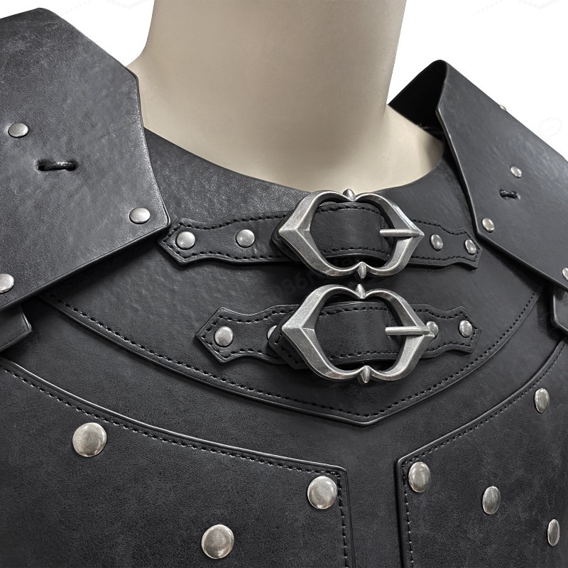 Medieval Studded Shoulder Ches - огляд і ціна Prop For Cosplay