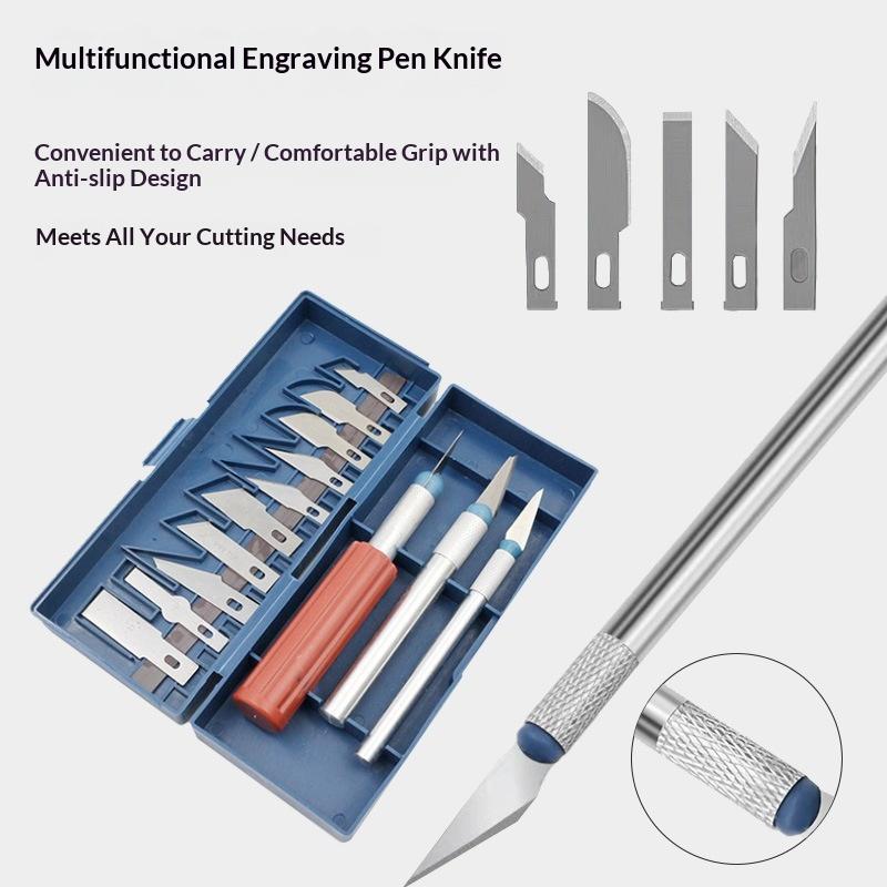 13-Piece Multi-Function Cutter - огляд і ціна Craft Knife Set