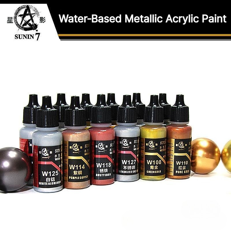 SUNIN 7 W101-124 20ml Eco-frie - огляд і ціна Metallic Spray Paint