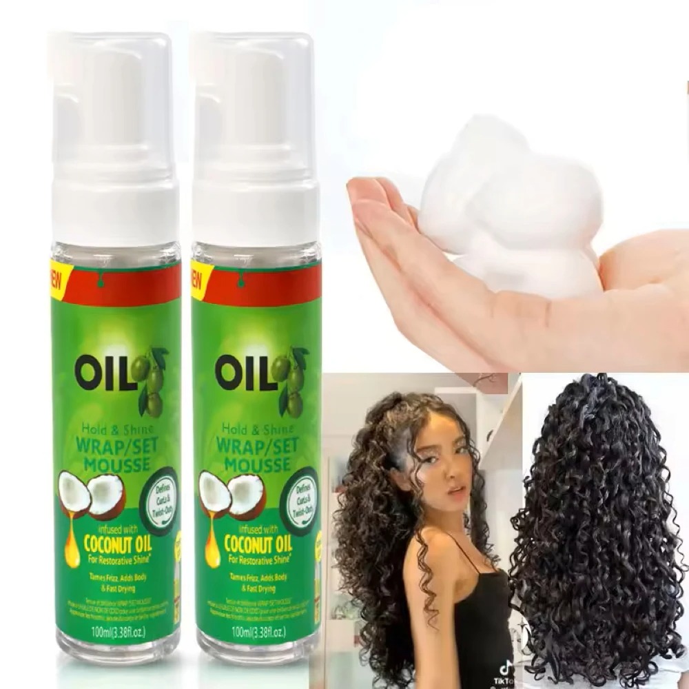 100ml Curly Hair Mousse Strong - огляд і ціна Cosplay Prop Foam