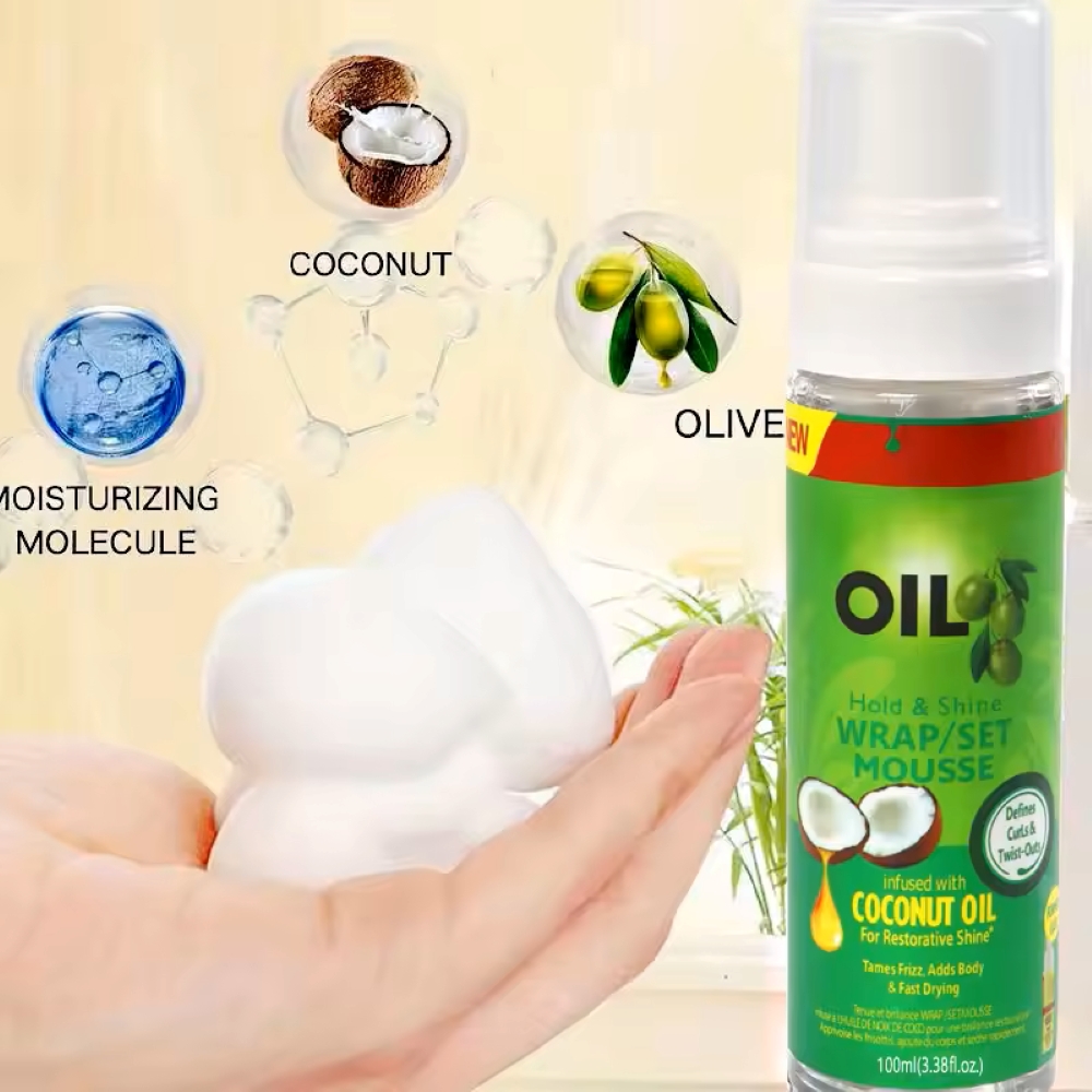100ml Curly Hair Mousse Strong - огляд і ціна Cosplay Prop Foam