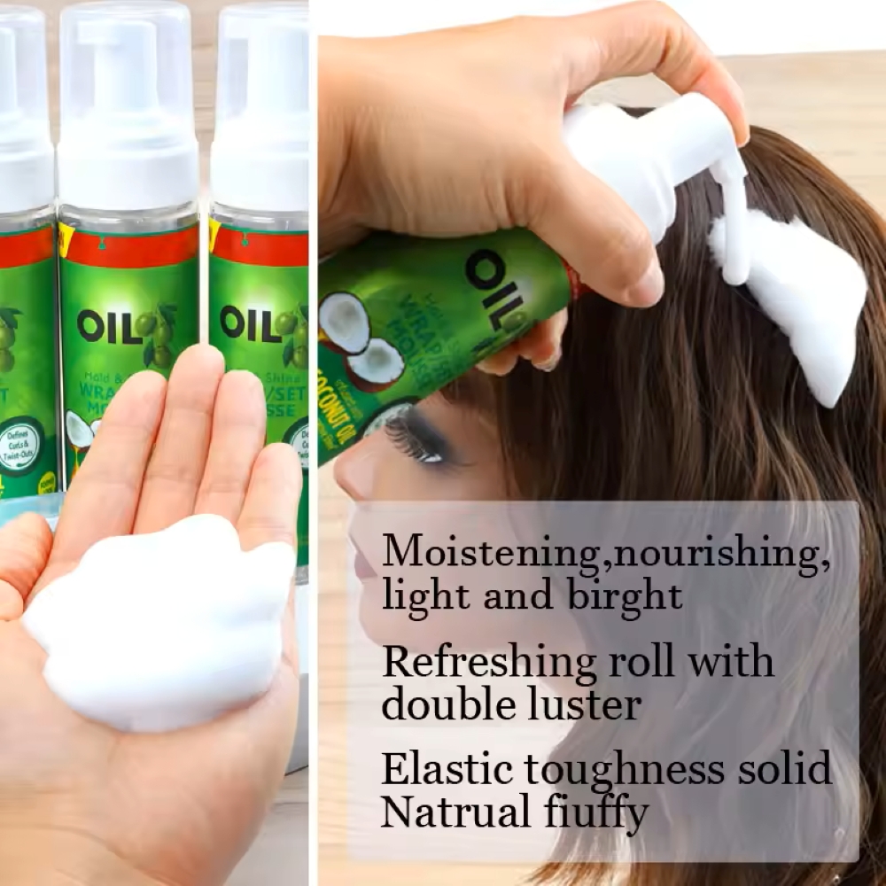 100ml Curly Hair Mousse Strong - огляд і ціна Cosplay Prop Foam