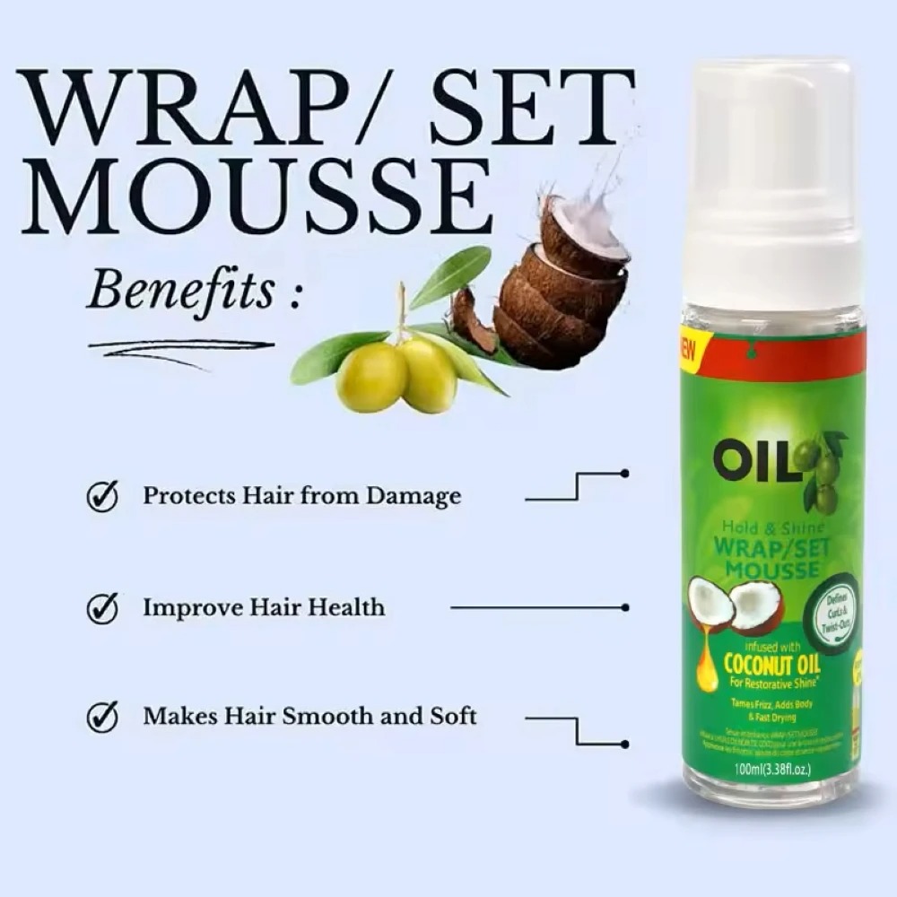 100ml Curly Hair Mousse Strong - огляд і ціна Cosplay Prop Foam