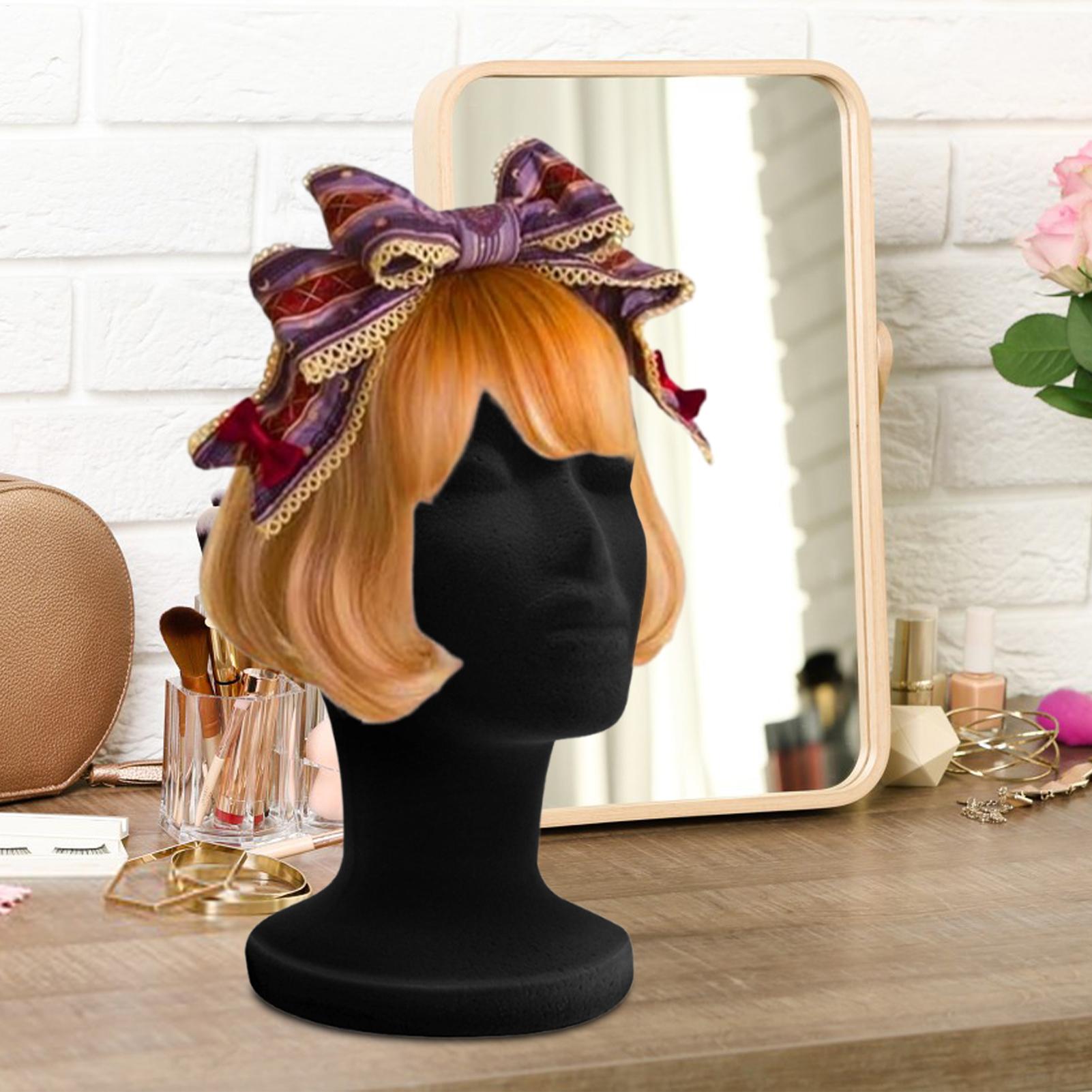 Mannequin Head Foam Black Velv - огляд і ціна Cosplay Prop Foam