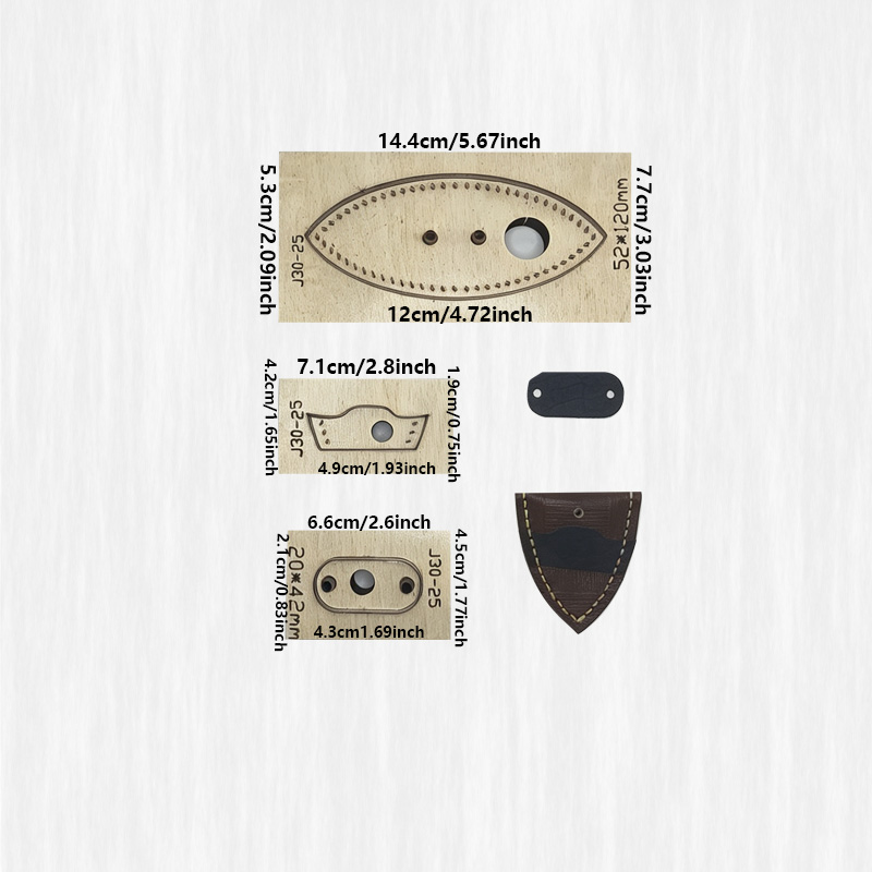 Leather Shield Three-Piece Set - огляд і ціна Craft Knife Set