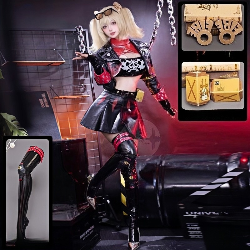 2026 Halloween Anime Party Out - огляд і ціна Burnice Cosplay Prop