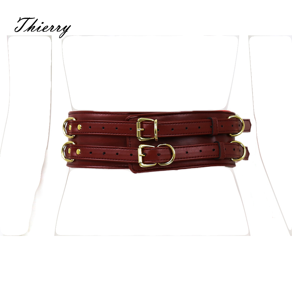 Thierry Bondage Restraint Wais - огляд і ціна D Ring Strap